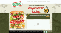 Desktop Screenshot of erzincanmandira.com